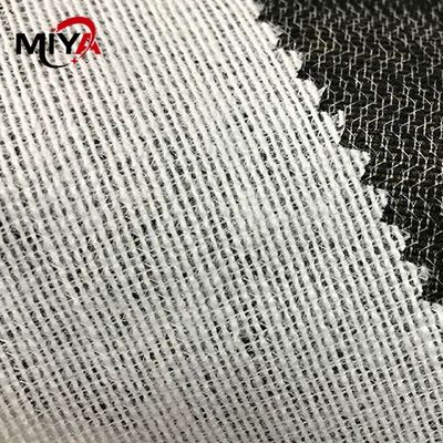 Weißes Polyester gesponnenes schmelzbares Zwischenzeilig schreiben 150gsm